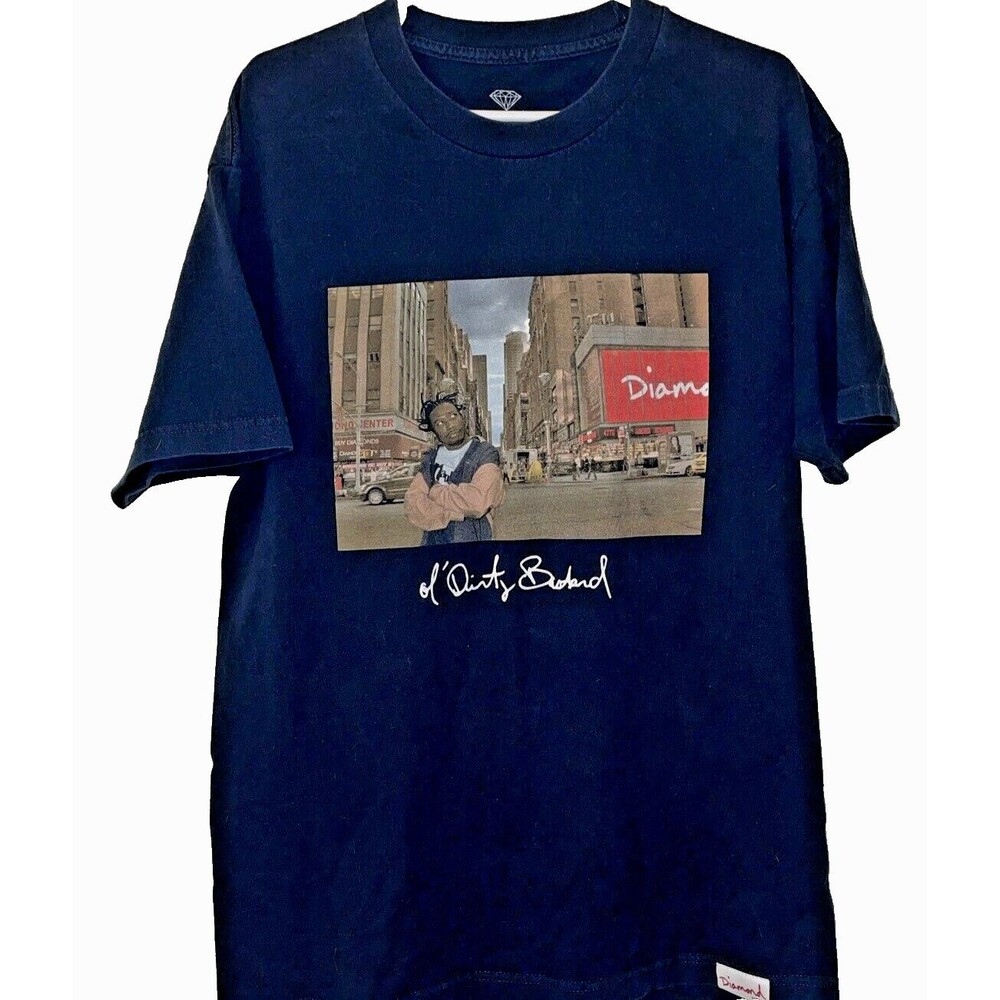 Ol Dirty Bastard ODB Wu-Tang Diamond Supply Co New York City T-shirt Size Large